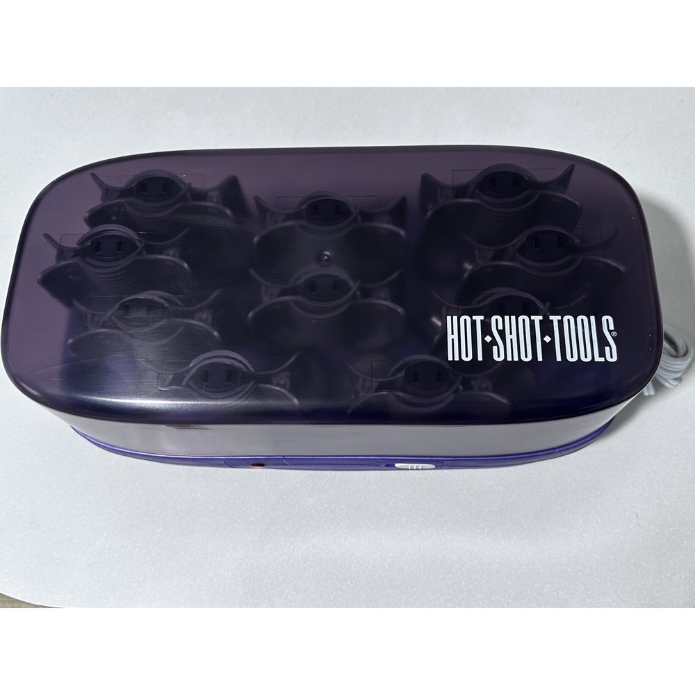Helen Of Troy Hot Shot Tools Hairsetter 20 Flocked Hot Rollers Beauty Pageant